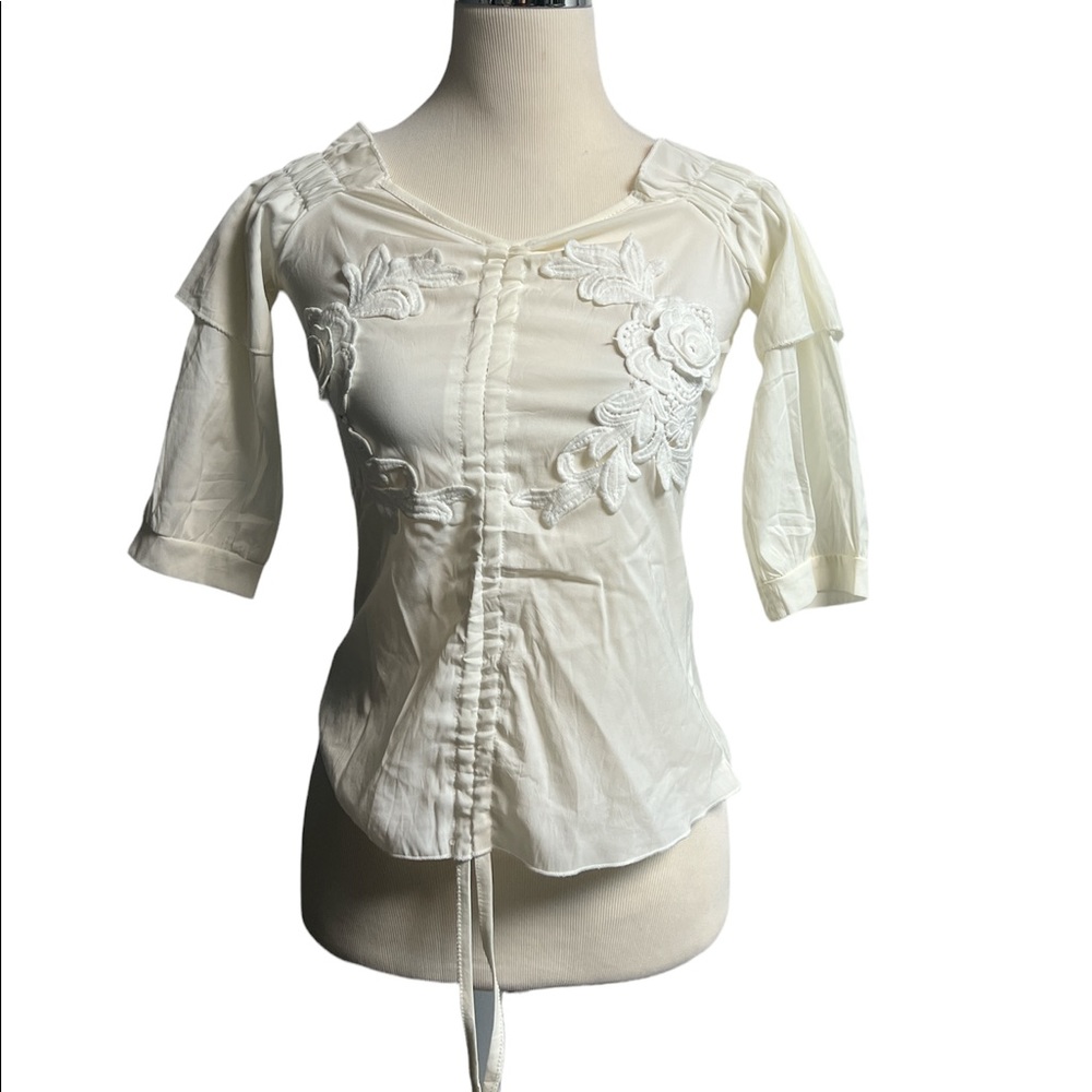 Miisee girls white blouse